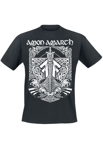 Amon Amarth - Put Your Back Into The Oar - T-Shirt - Uomo - nero