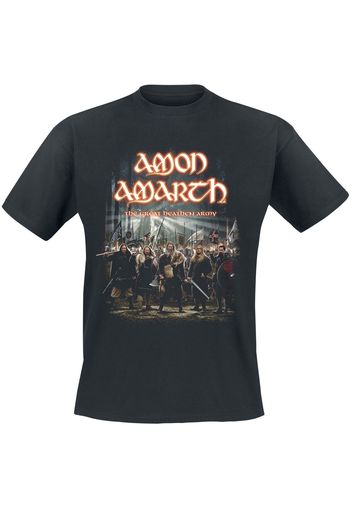 Amon Amarth - Great Heathen Army - T-Shirt - Uomo - nero