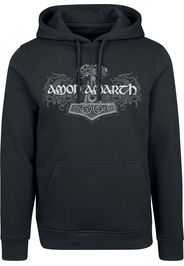 Amon Amarth - Viking Horses - Felpa con cappuccio - Uomo - nero