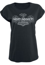 Amon Amarth - Viking Horses - T-Shirt - Donna - nero