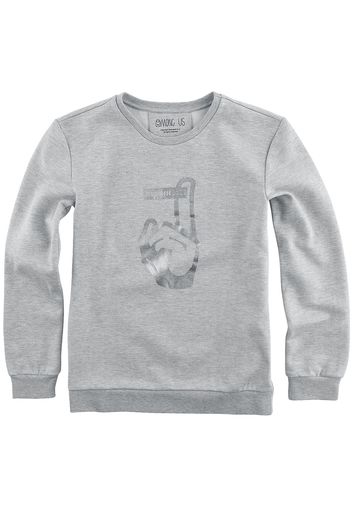 Among Us - Kids - Shhhh - Felpa - Unisex - grigio sport