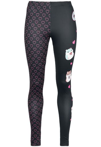 Amufun - Coroham Cutie - Leggings - Donna - nero