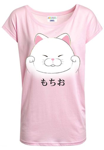 Amufun - Higemaniyu - T-Shirt - Donna - rosa pallido