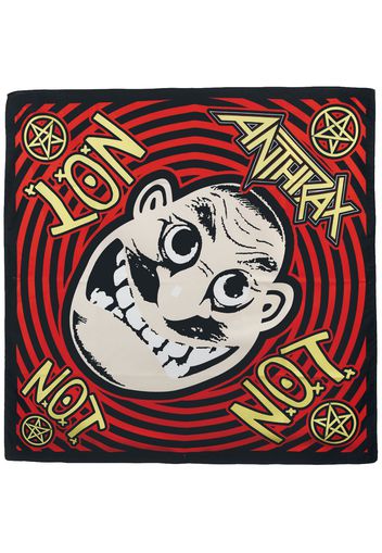 Anthrax - Not man mask - Bandana - Bandana - Unisex - nero rosso giallo