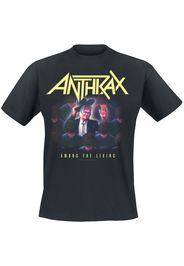 Anthrax - Among The Living - T-Shirt - Uomo - nero