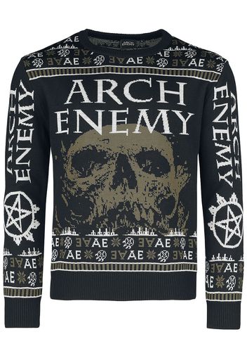 Arch Enemy - Holiday Sweater 2022 - Christmas jumper - Uomo - multicolore