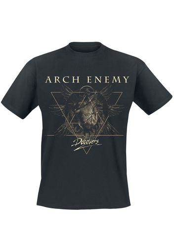 Arch Enemy - Winged Heart - T-Shirt - Uomo - nero