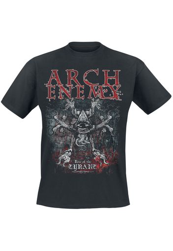 Arch Enemy - Rise Of The Tyrant - T-Shirt - Uomo - nero