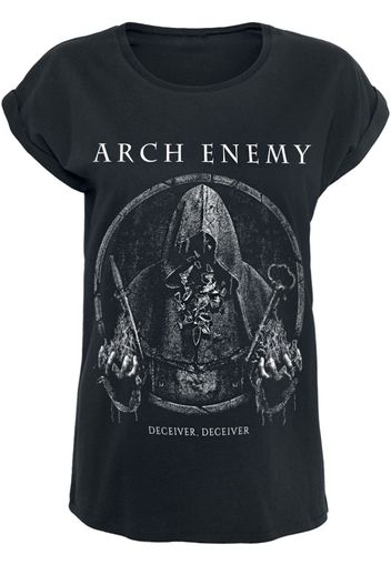 Arch Enemy - Deceiver, Deceiver - T-Shirt - Donna - nero