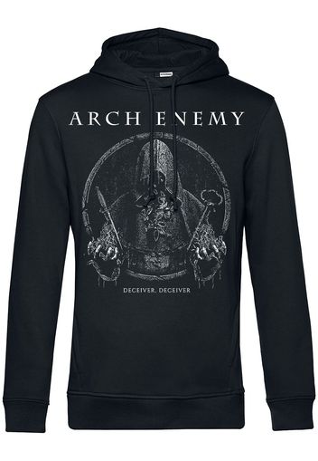 Arch Enemy - Deceiver - Felpa con cappuccio - Uomo - nero