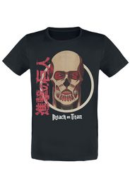 Attack On Titan - Colossus Titan - Maglia Sportiva - Uomo - nero