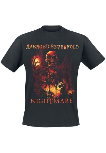 Avenged Sevenfold - Nightmare - T-Shirt - Uomo - nero