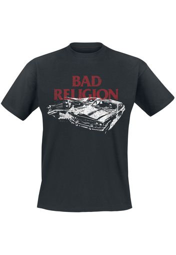 Bad Religion - Car Crash - T-Shirt - Uomo - nero