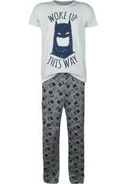 Batman - Woke Up This Way - Pigiama - Uomo - ceruleo