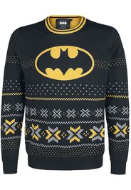 Batman - Logo - Christmas jumper - Uomo - nero