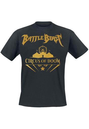 Battle Beast - Circus Of Doom - T-Shirt - Uomo - nero