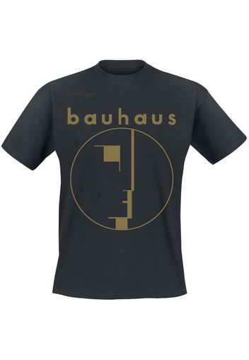 Bauhaus - Spirit Logo Gold - T-Shirt - Uomo - nero