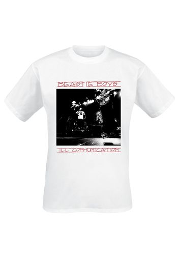 Beastie Boys - III Communication Tracklist - T-Shirt - Uomo - bianco