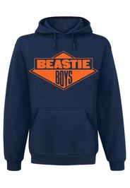 Beastie Boys - Logo - Felpa con cappuccio - Uomo - blu navy