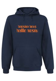 Beastie Boys - Hello Nasty - Felpa con cappuccio - Uomo - blu navy