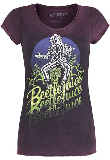 Beetlejuice - Beetlejuice - T-Shirt - Donna - viola