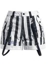 Beetlejuice - Beetlejuice - Shorts - Donna - nero bianco