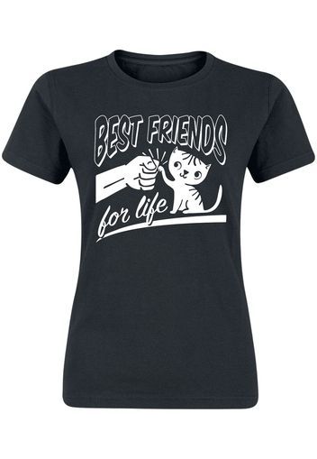 Best Friends For Life -  - T-Shirt - Donna - nero