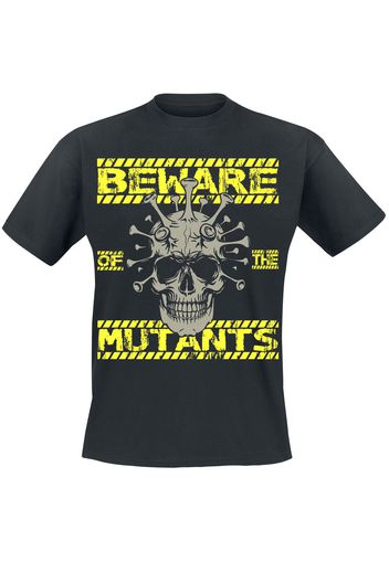 Beware Of The Mutants -  - T-Shirt - Uomo - nero