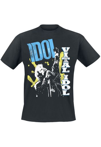 Billy Idol - Vital Idol - T-Shirt - Uomo - nero