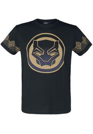 Black Panther - Wakanda Forever - Symbol and Pattern - T-Shirt - Uomo - nero