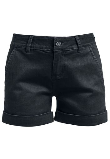 Black Premium by EMP - Locker geschnittene Shorts - Shorts - Donna - nero