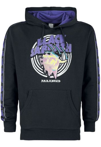 Black Sabbath - Amplified Collection - Mens Taped Fleece Hoodie - Felpa con cappuccio - Uomo - nero