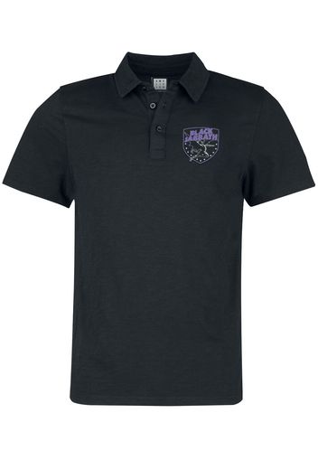 Black Sabbath - Washed Slub Polo - Polo - Uomo - nero