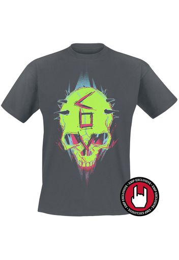 Borderlands - 3 - Children Of The Vault - Punk Graffiti - T-Shirt - Uomo - carbone