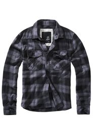 Brandit - Checkshirt - Camicia in flanella - Uomo - nero carbone