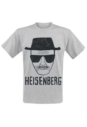 Breaking Bad - Heisenberg - T-Shirt - Uomo - grigio