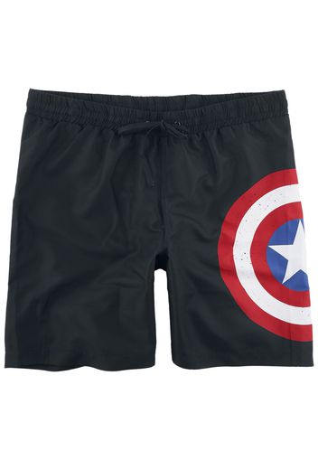 Captain America - Shield - Bermuda - Uomo - nero