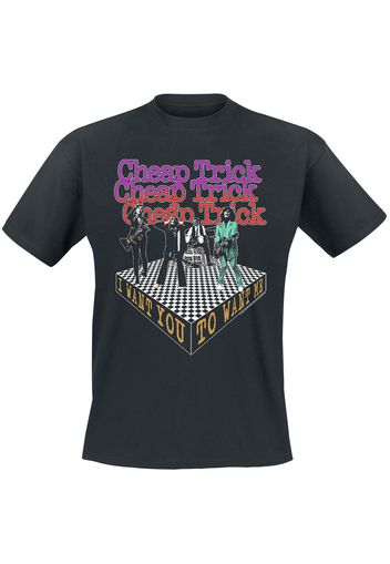 Cheap Trick - I Want You - T-Shirt - Uomo - nero