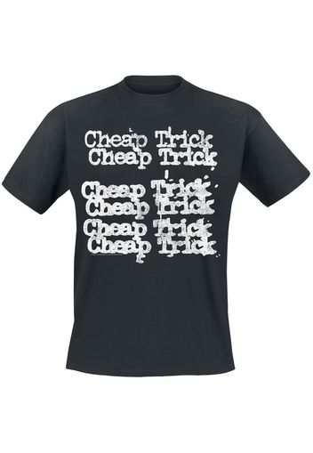 Cheap Trick - Vintage Logo - T-Shirt - Uomo - nero