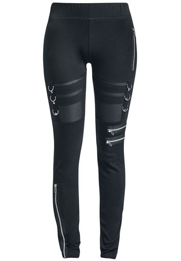 Chemical Black - Inka Leggings - Leggings - Donna - nero