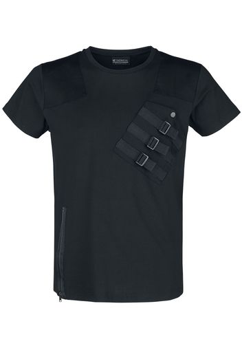 Chemical Black - Cadet Top - T-Shirt - Uomo - nero