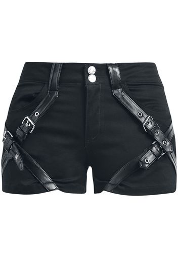 Chemical Black - Cara Shorts - Hot Pants - Donna - nero