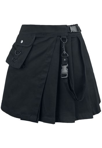 Chemical Black - Infinity Skirt - Minigonna - Donna - nero