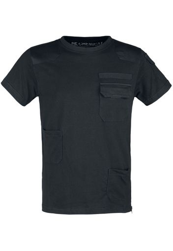 Chemical Black - Jakoda Top - T-Shirt - Uomo - nero