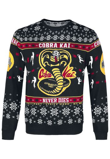 Cobra Kai - Never Dies! - Christmas jumper - Uomo - multicolore