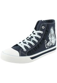 Corpse Bride - Emily - Sneakers alte - Donna - blu