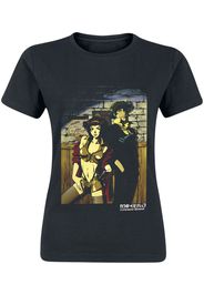 Cowboy Bebop - Spike & Faye - T-Shirt - Donna - nero