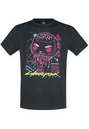 Cyberpunk 2077 - Funko - V Male - T-Shirt - Uomo - nero