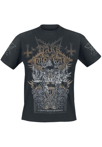 Dark Funeral - 25 Years Of Satanic Symphonies - T-Shirt - Uomo - nero