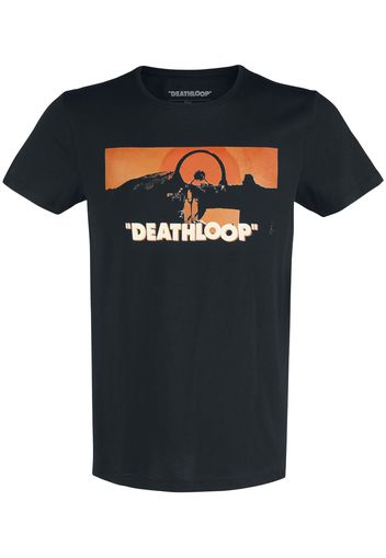 Deathloop - Graphic - T-Shirt - Uomo - nero